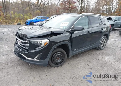 2018 GMC Terrain Slt из США, поврежденный, VIN 3GKALVEX9JL223578